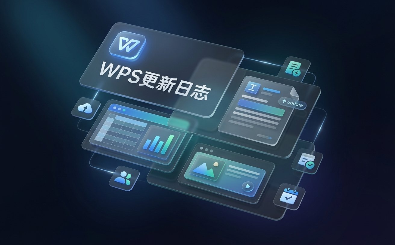 WPS Office 多端版本更新展示界面